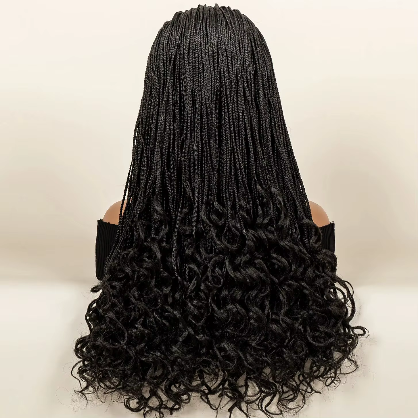 Perruque tressée bandeau