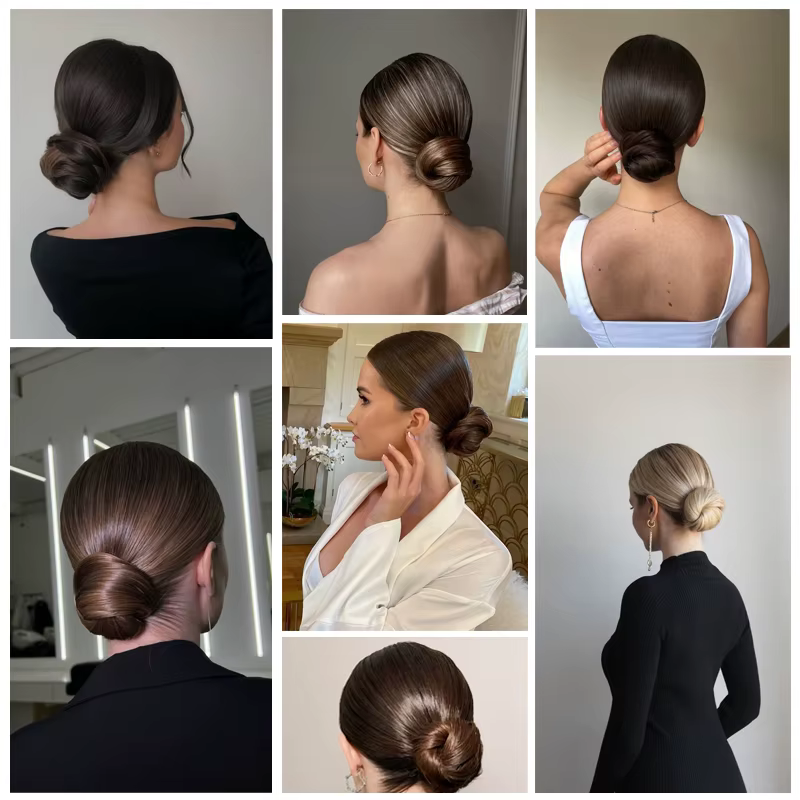 Chignon synthétique perruque Extensions