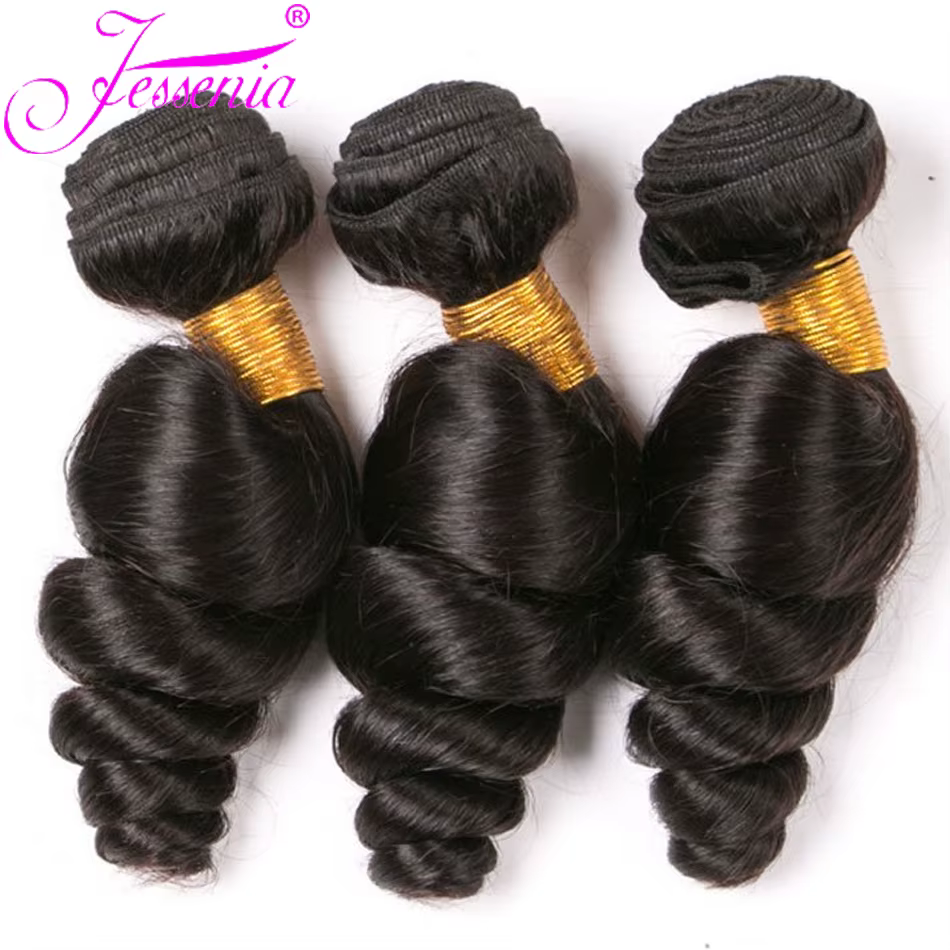 Tissage vague lâche paquets Remy vierge Extension 3