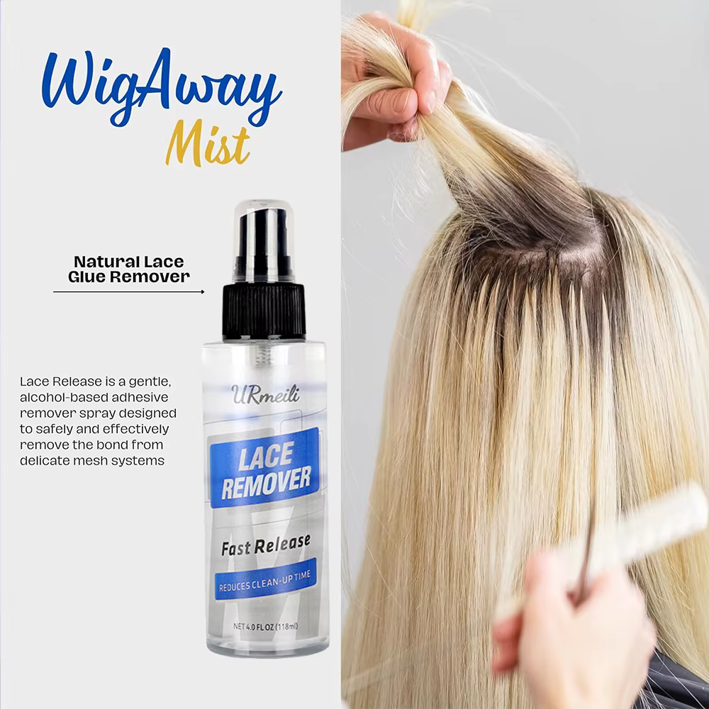 Spray dissolvant de colle pour perruque de 118 ml