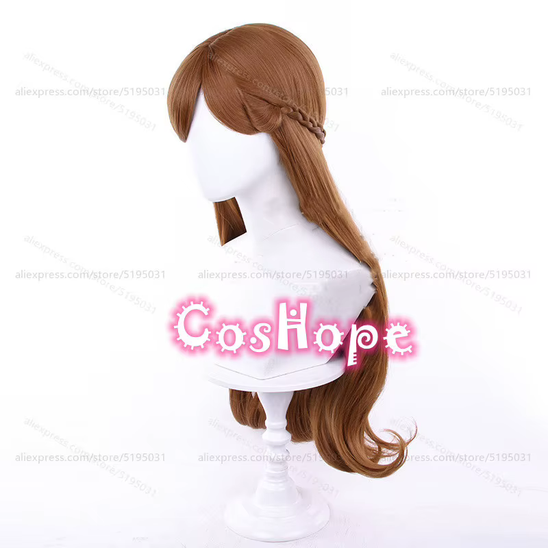 Anna Anime Cosplay Perruque Synthétique