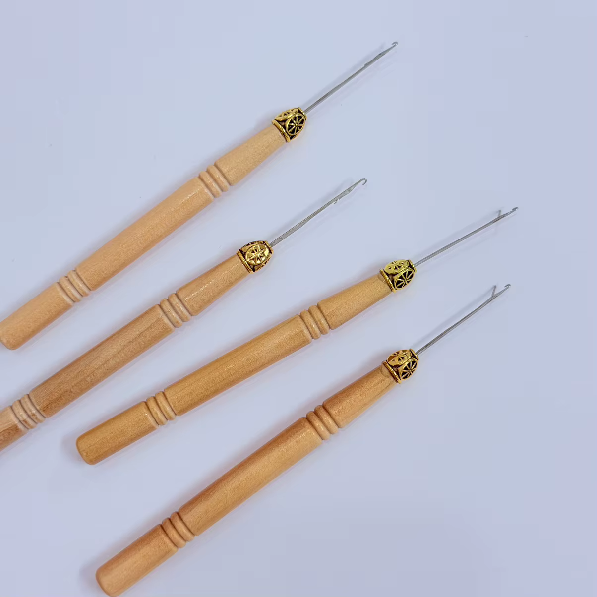 Kit d'outils pour extensions de cheveux : Aiguille à micro-extension