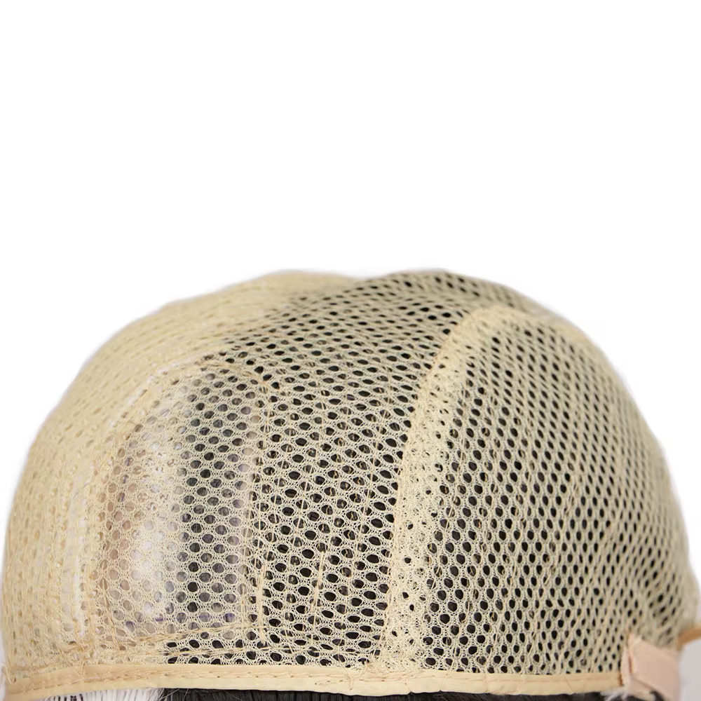 Perruque verte courte droite pour homme