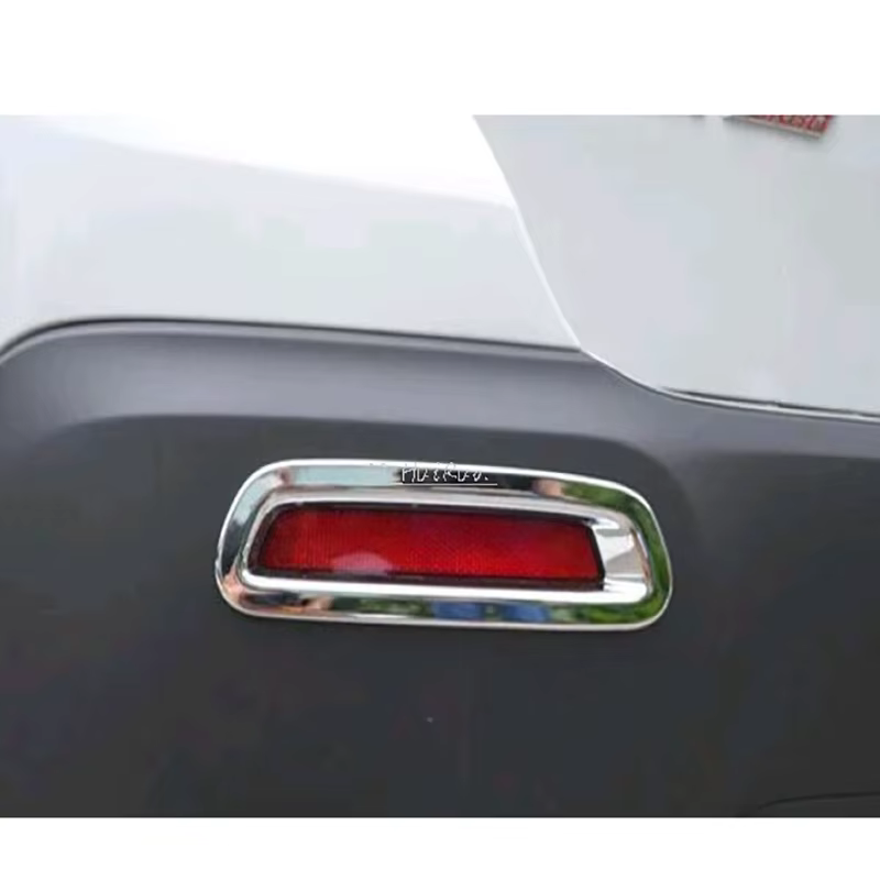 Couvercle de feu antibrouillard arrière chromé en ABS, pour Chevrolet TRAX TRACKER 2013 2014 2015, 2 pièces