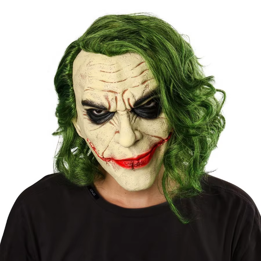 Perruque Complète de Cosplay avec Cheveux Verts