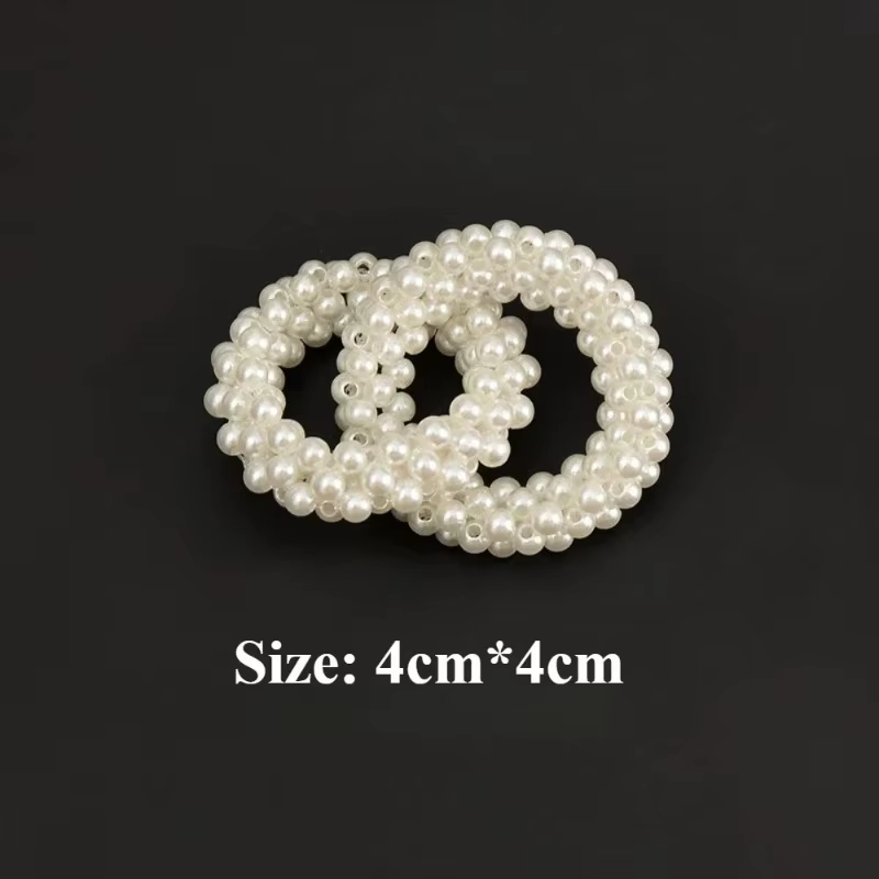 Coeur de perles tridimensionnel tissé à la main