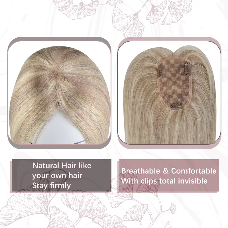 Ugeat – Toppers de cheveux naturels pour femmes