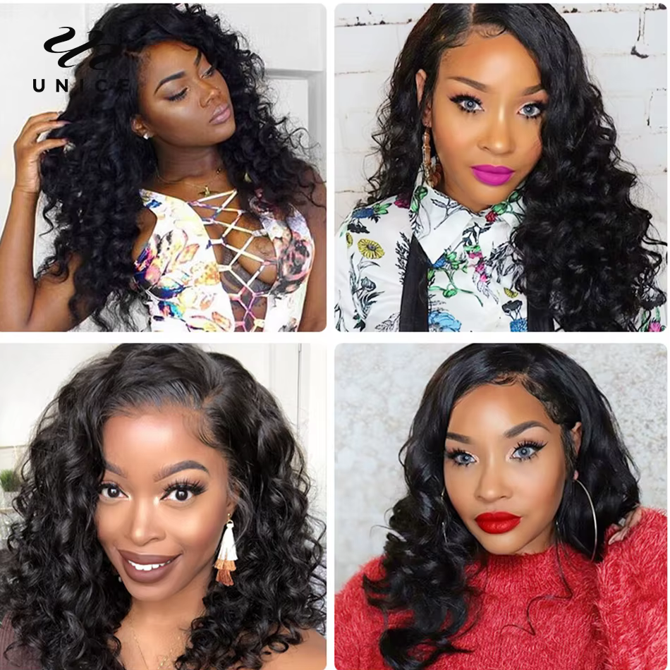 Tissage en lot brésilien Remy 100% naturel-UNice Hair Company