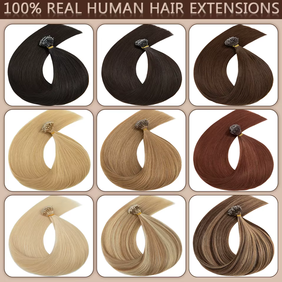 S-noilte-Extensions de Cheveux Naturels Lisses