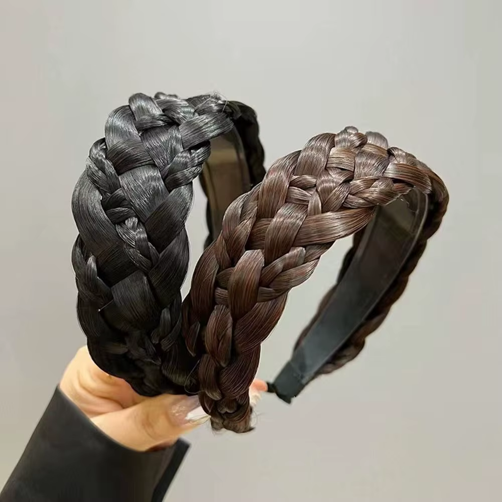 Bandeau de sauna en arête de poisson pour femme