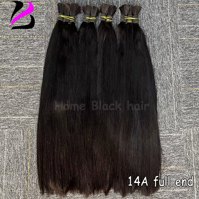 Tissage de cheveux vierges en vrac pour tressage