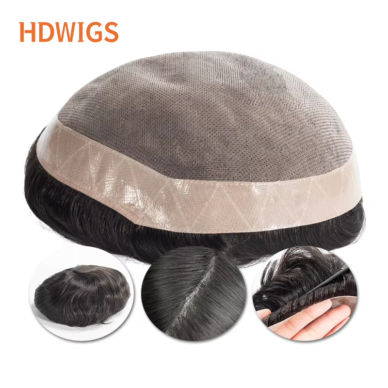 HDWIGS Perruques pour hommes
