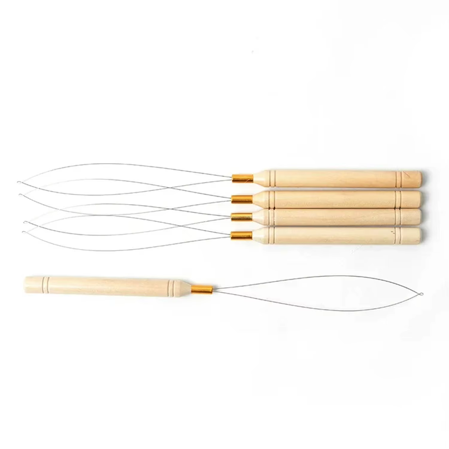Kit d'extension de cheveux avec perle au Crochet