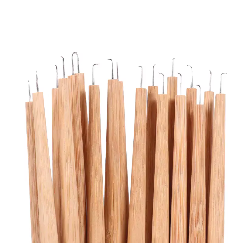 Kit d'aiguilles à crochet pour la ventilation des perruques