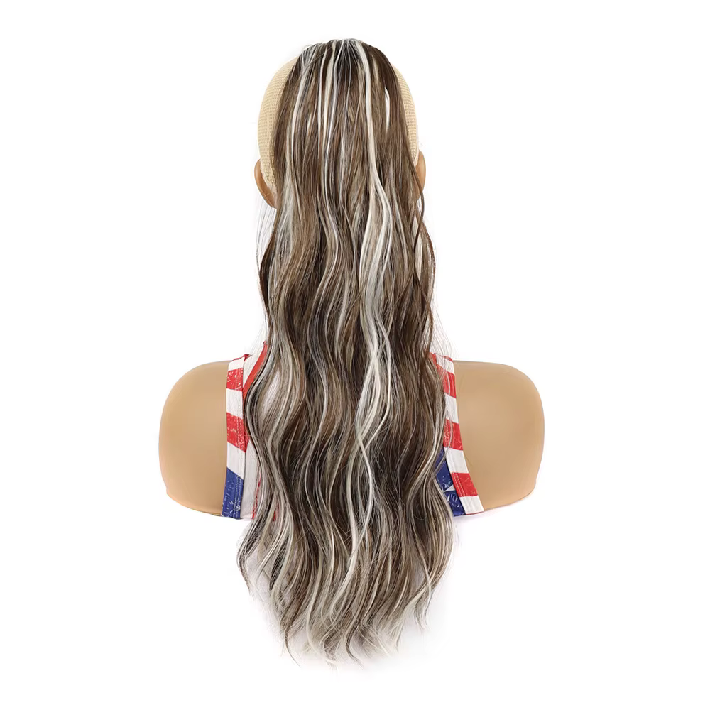 Jeedou – extension de cheveux synthétiques ondulés longs à deux tons