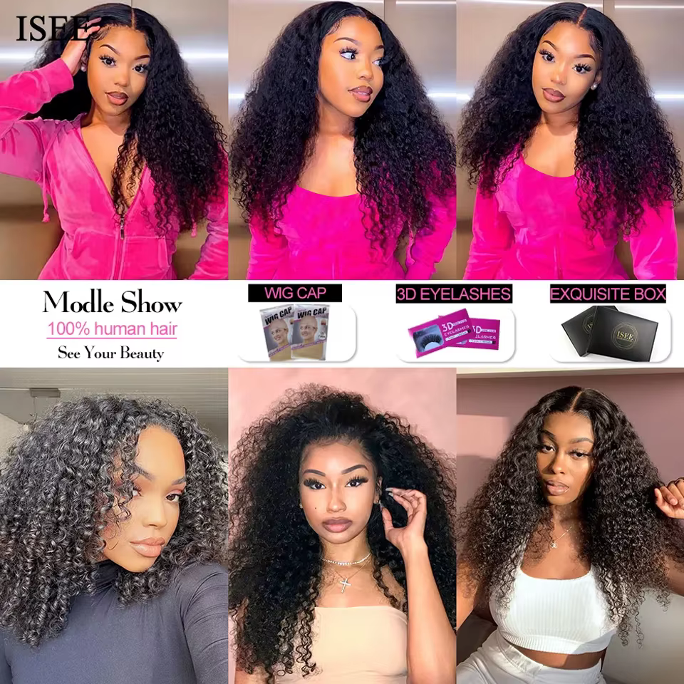 ISEE HAIR Mongolian Kinky Curly