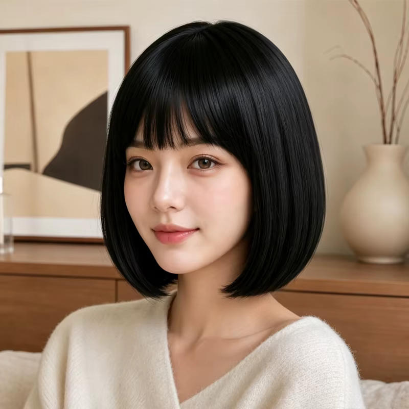 Perruque synthétique pour femme