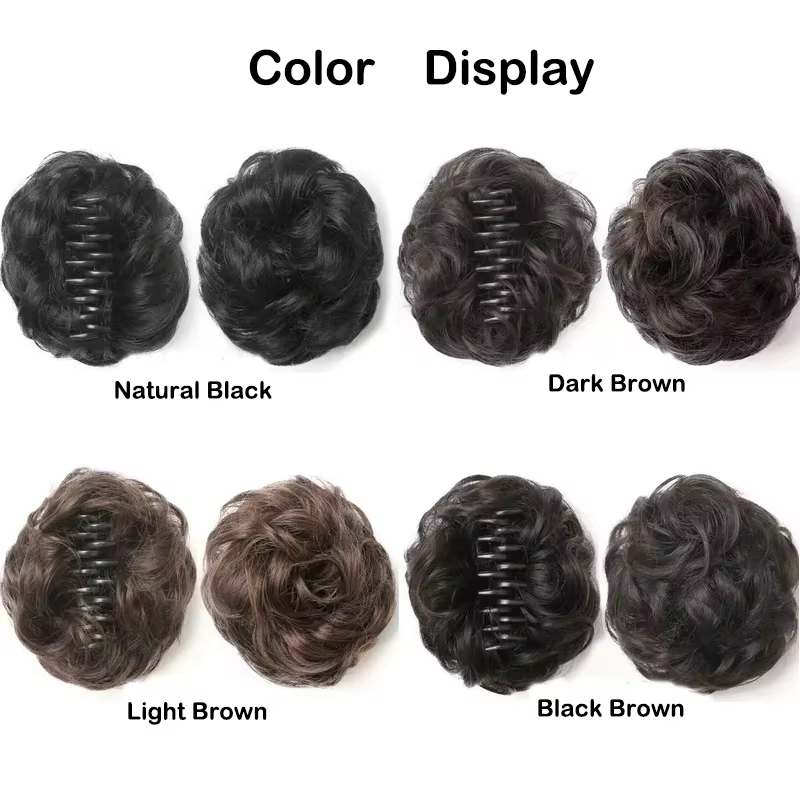 Sunslymei cheveux synthétiques Chignon pince à saisir