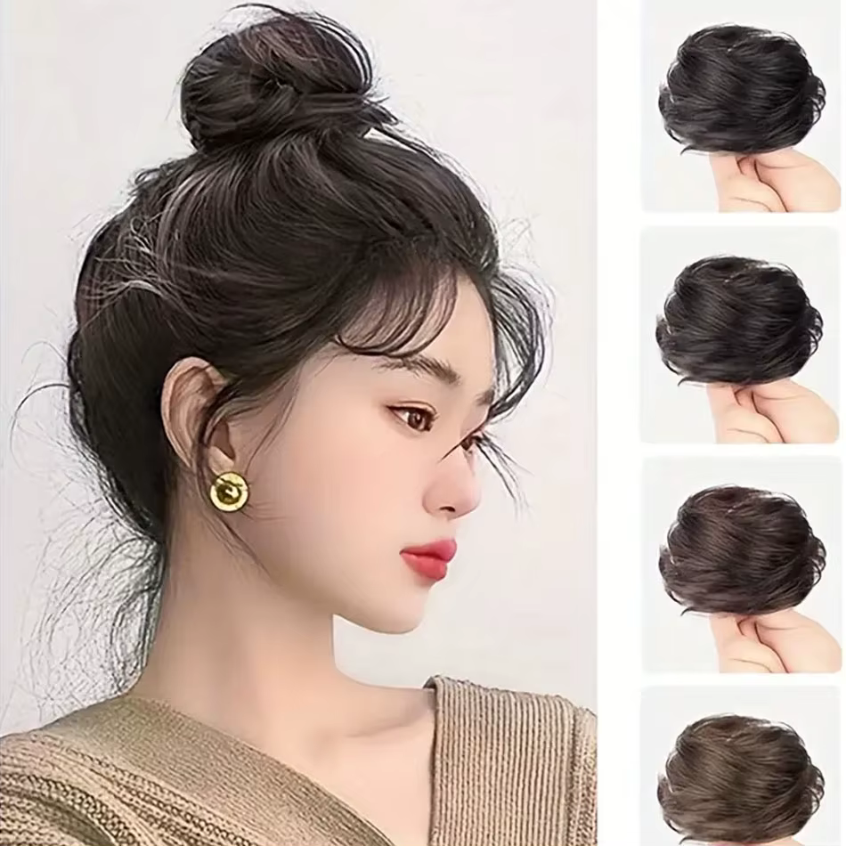 Perruque Updo synthétique facile à porter