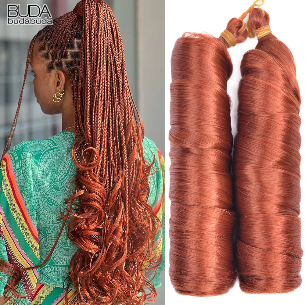 Boucles françaises tressage cheveux 24 pouces