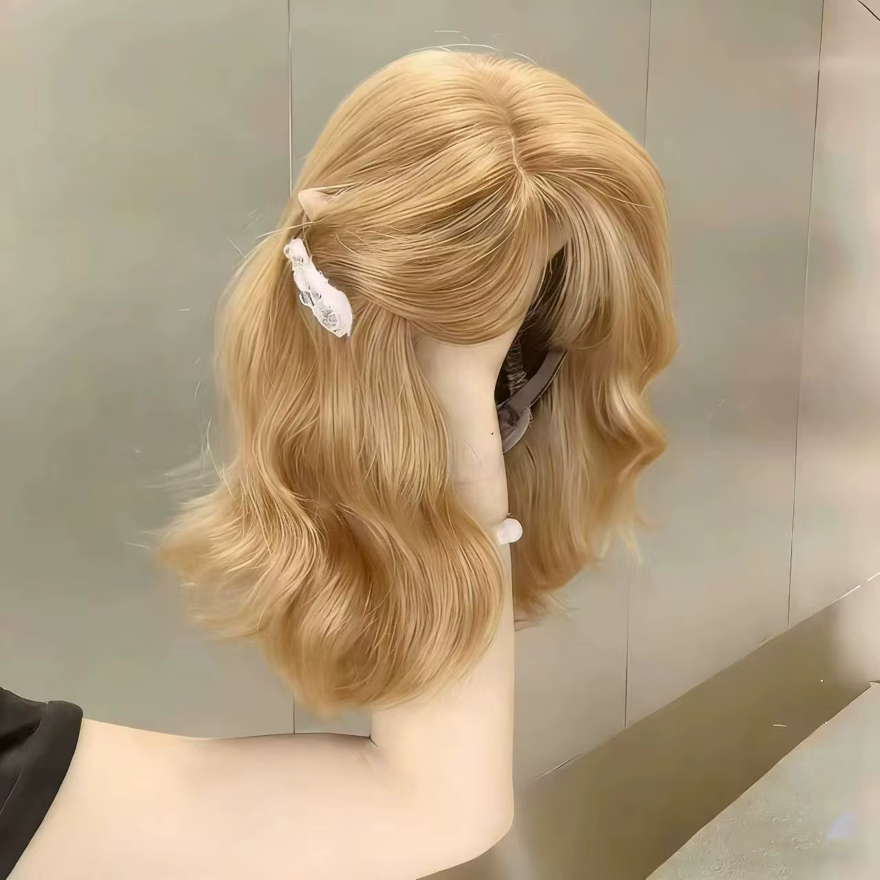 Perruque synthétique femme style coréen