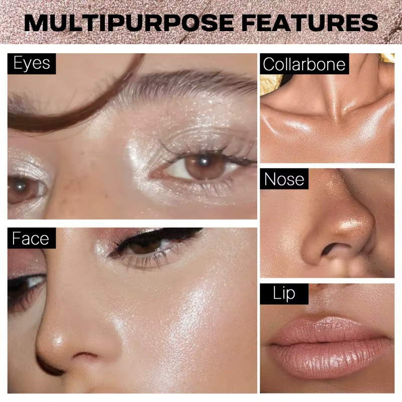 Stylo éclaircissant pour les yeux 6 couleurs, surligneur pour éclaircir les yeux, fard à paupières surligneur, cosmétiques pour les yeux