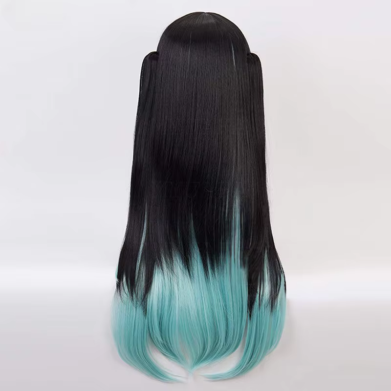 Perruque de Cosplay synthétique Anime Tokitou Muichirou