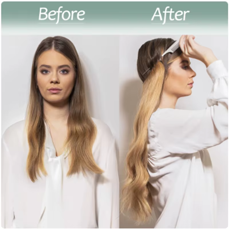 Extension de cheveux synthétiques longs pour femmes