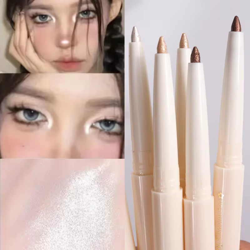 Stylo éclaircissant pour les yeux 6 couleurs, surligneur pour éclaircir les yeux, fard à paupières surligneur, cosmétiques pour les yeux