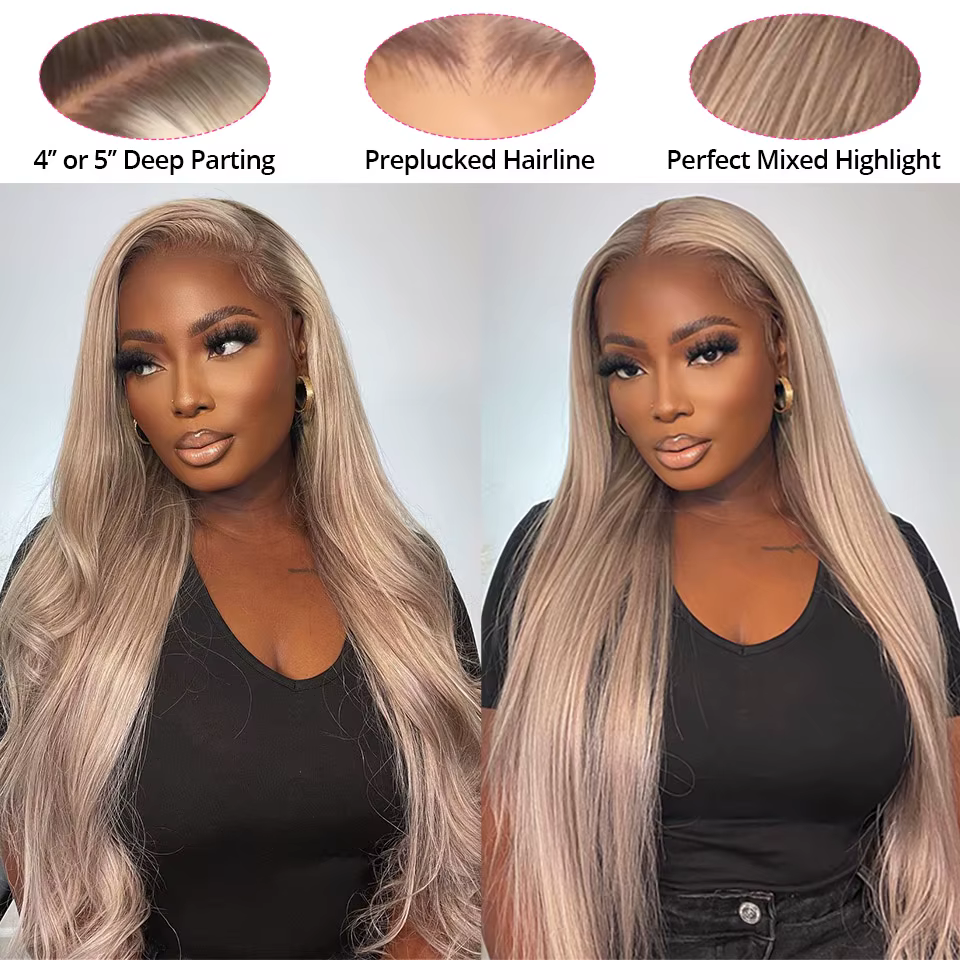 Hair-Perruque Lace Front Wig Péruvienne Naturelle Lisse