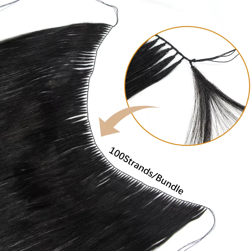 Extensions de cheveux invisibles VADES en plumes