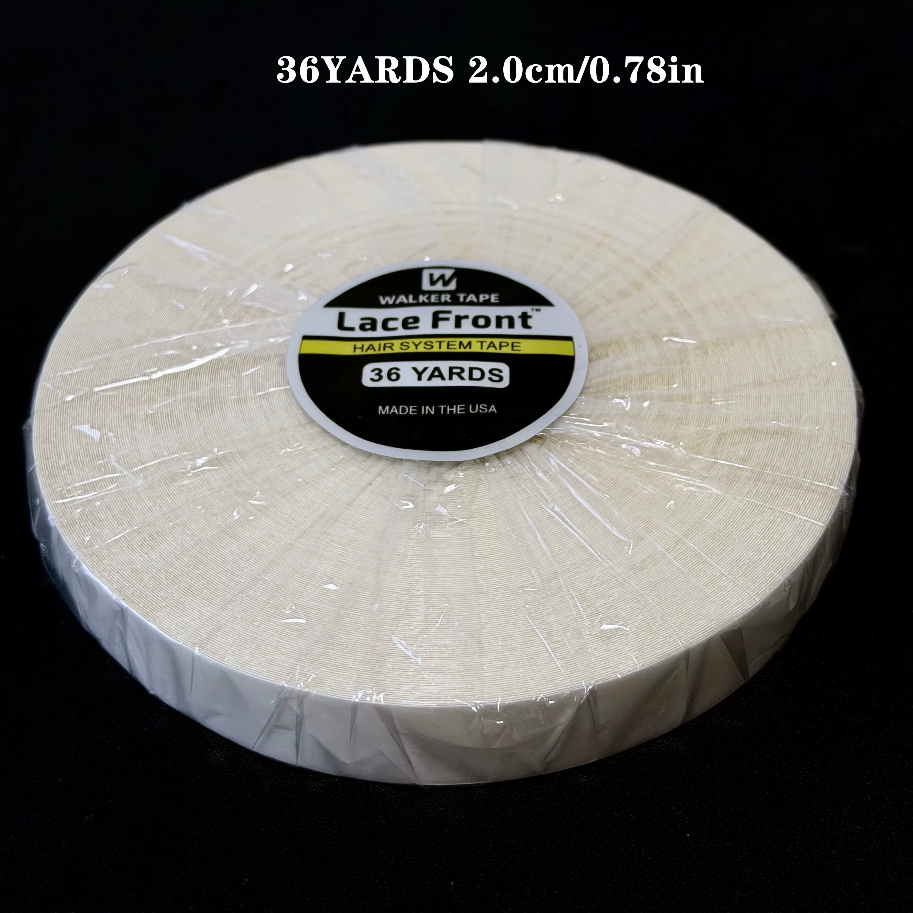 Ruban adhésif double face Ultra Hold de 36 yards pour extensions de cheveux, postiches et perruques en dentelle