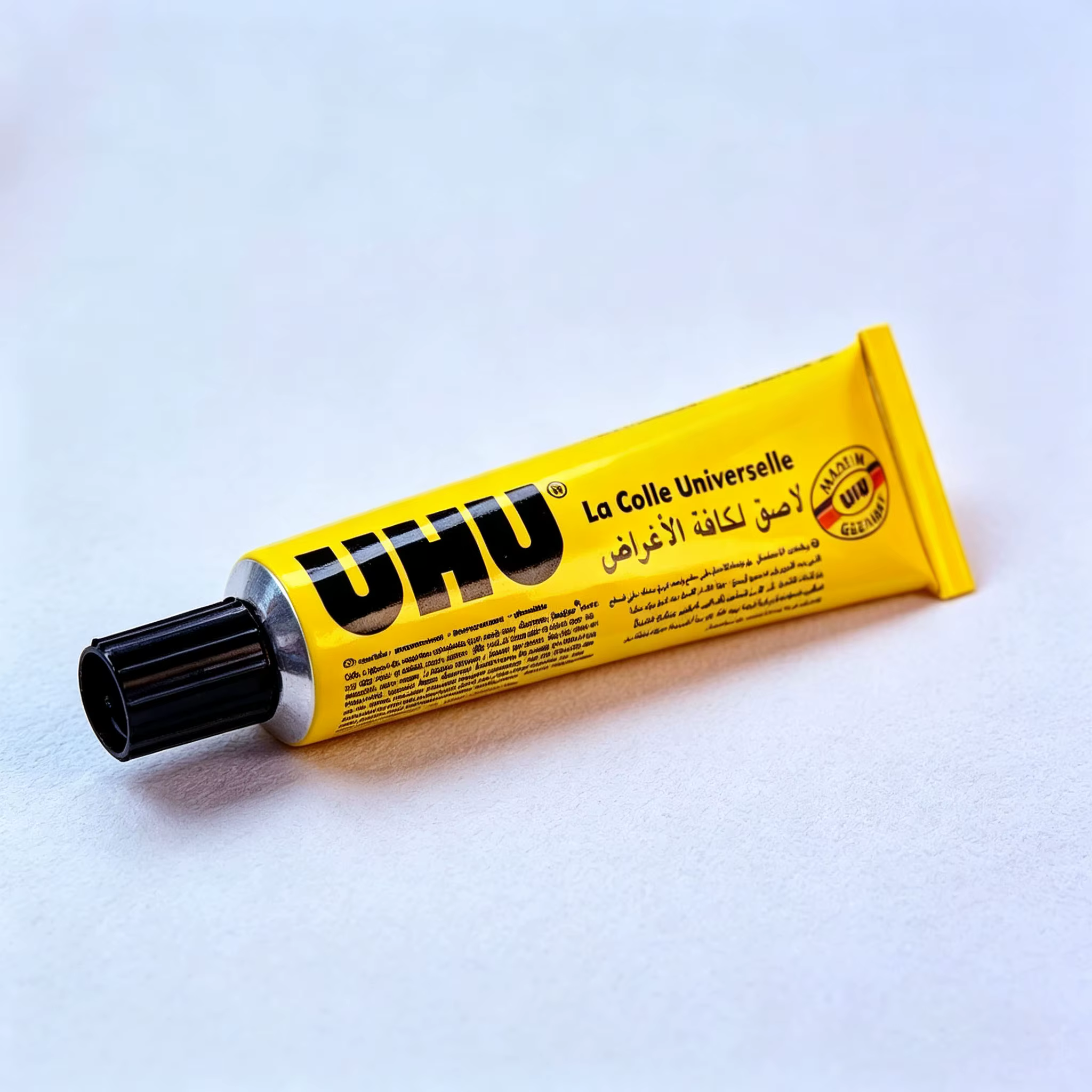 Colle tout usage UHU 35ml, adhésif transparent pour pose de perruques, fixation forte pour perruques en dentelle, postiches, extensions capillaires, colle pour coiffure cosplay