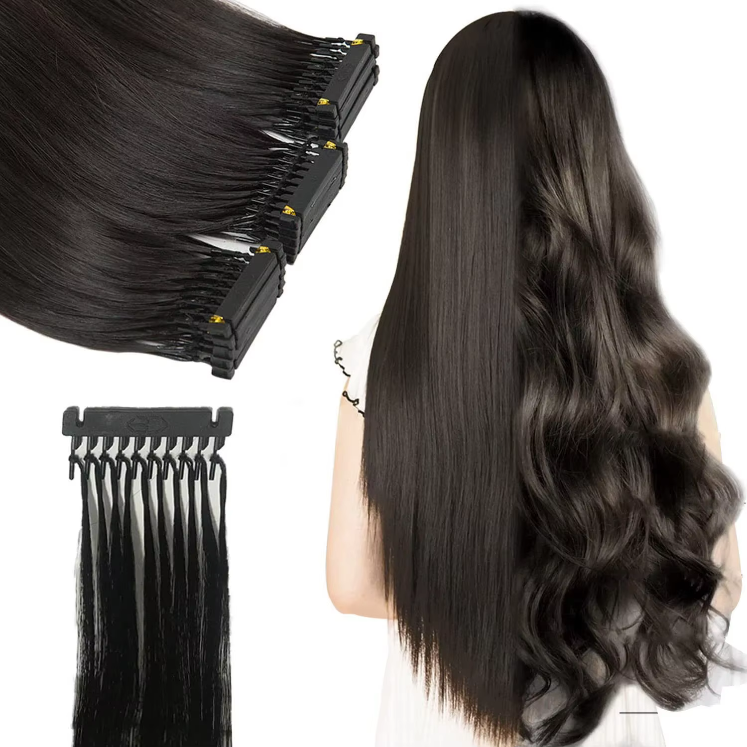 Machine d'extension de cheveux 6D