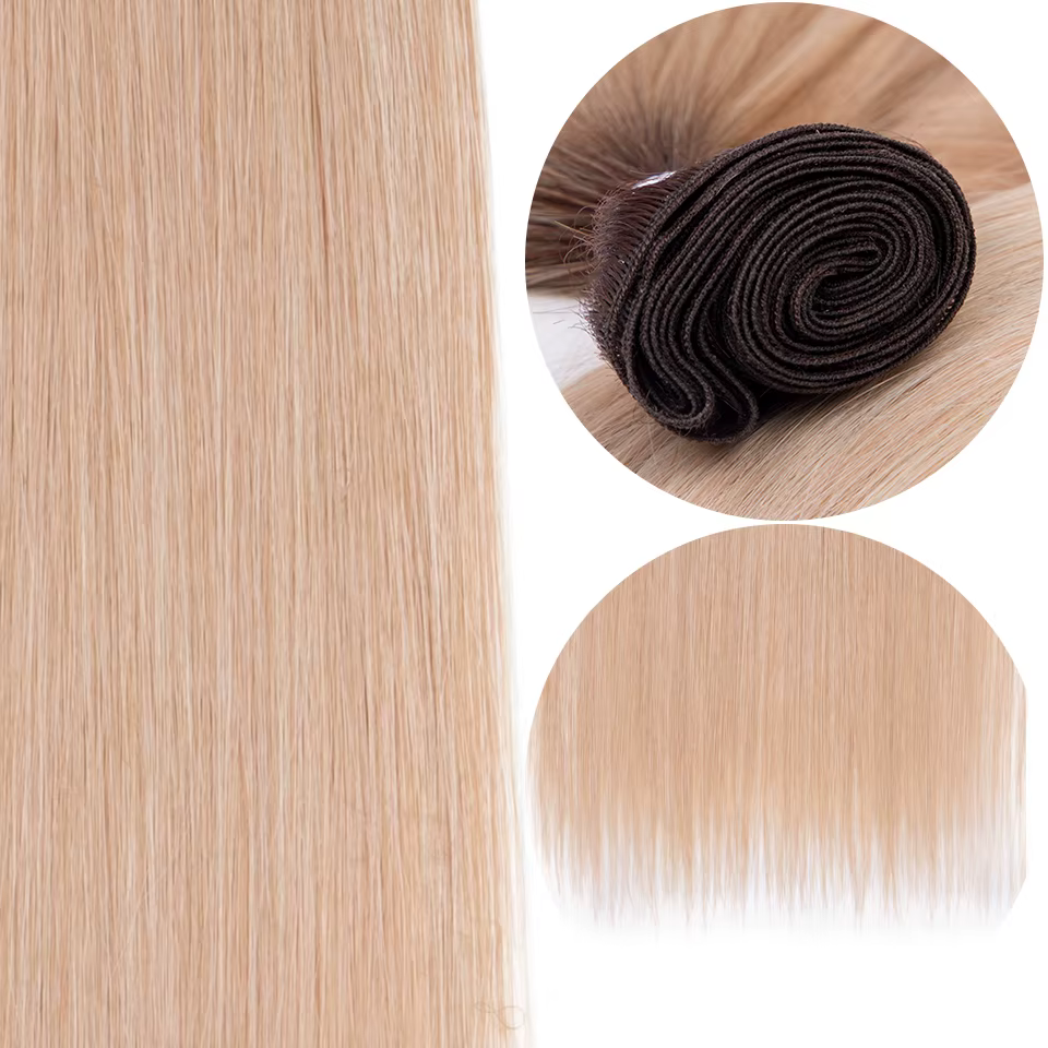 FASHION IDOL 28 pouces 200g trames Yaki cheveux raides tissage synthétique faux