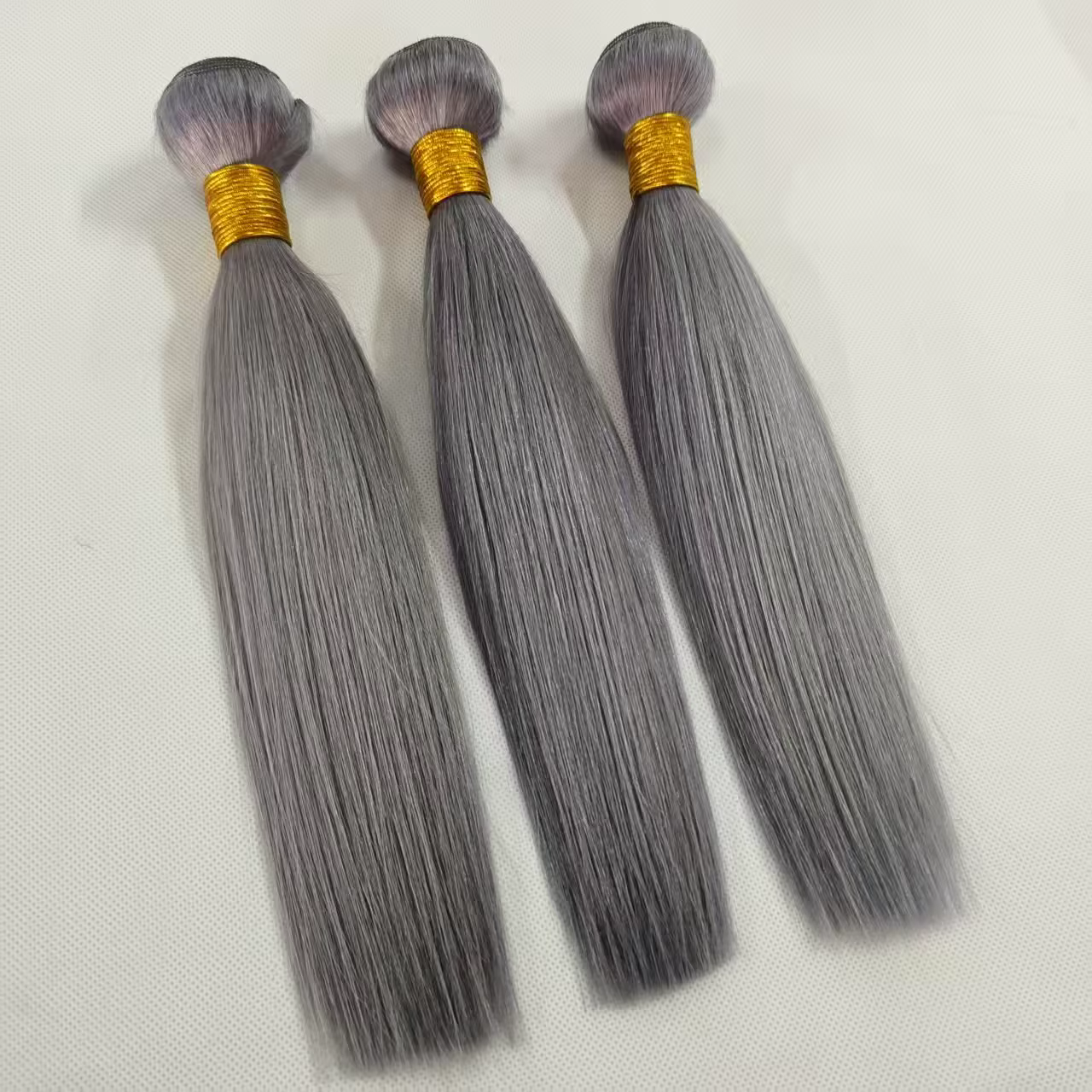 Tissage en lot brésilien naturel Remy lisse et soyeux