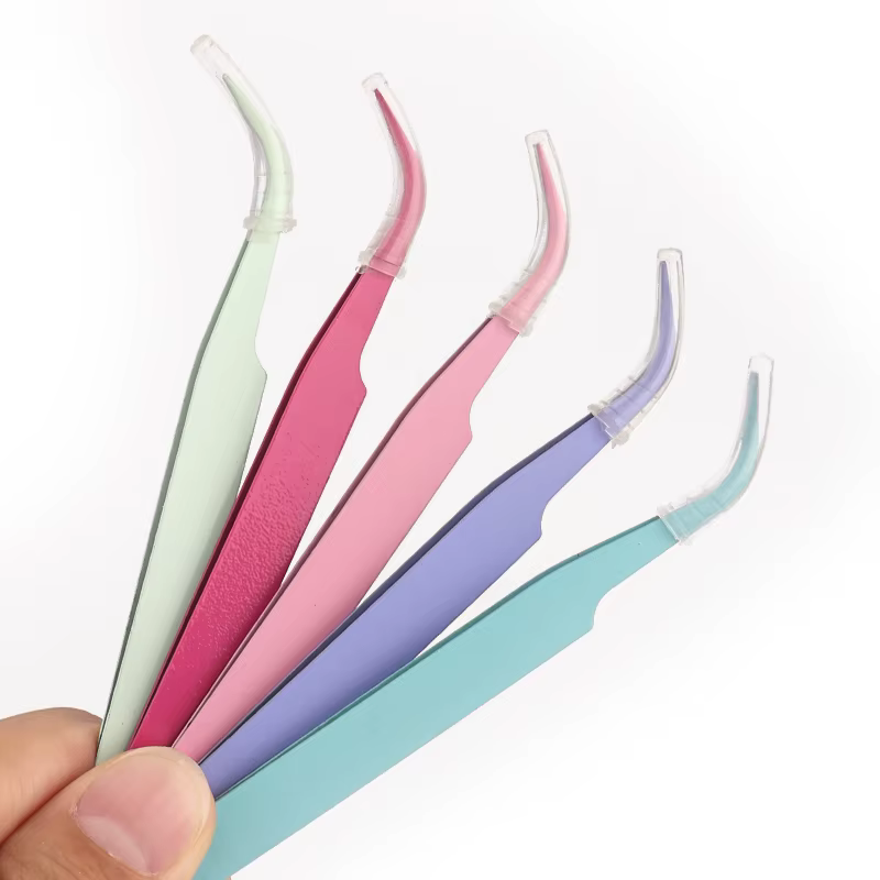 Pince à épiler pour extensions de cils