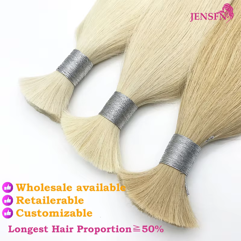 Extensions de cheveux en vrac de haute qualité
