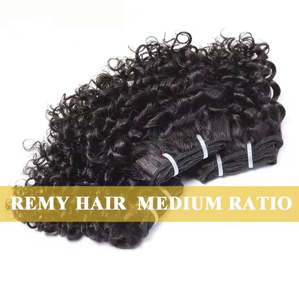 Bundles brésiliens de cheveux bouclés Remy