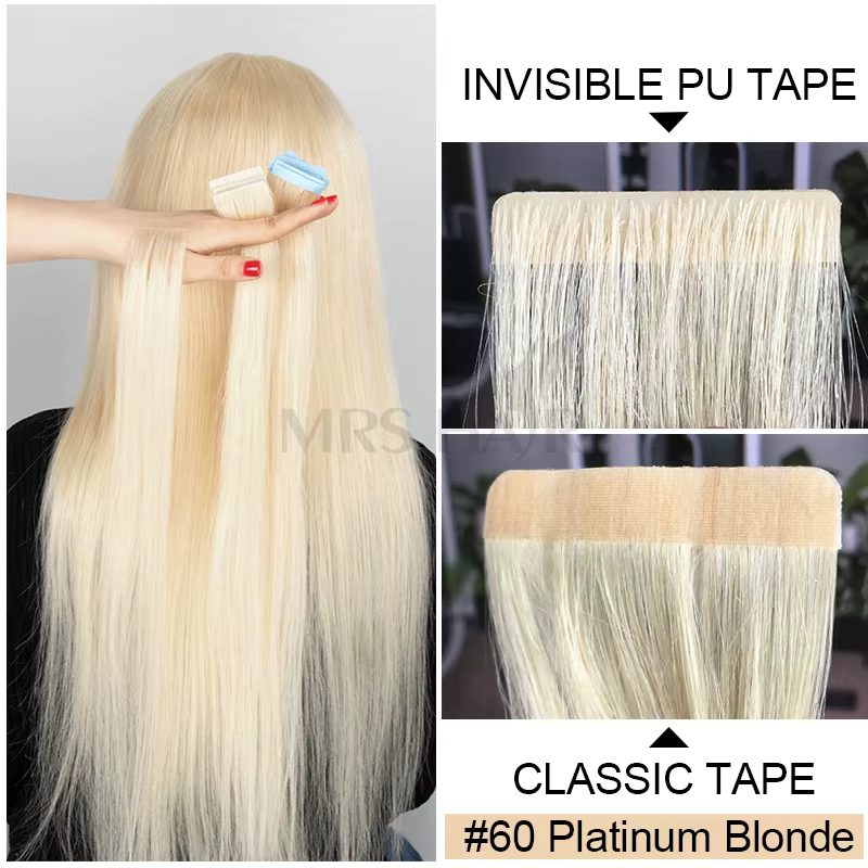 Ruban Invisible pour Extensions de Cheveux Humains