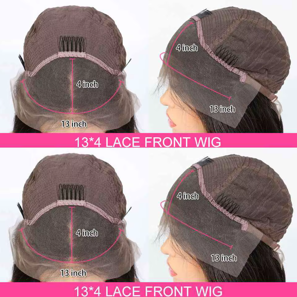 Kinky Curly Hair Wig, Natural Hairline