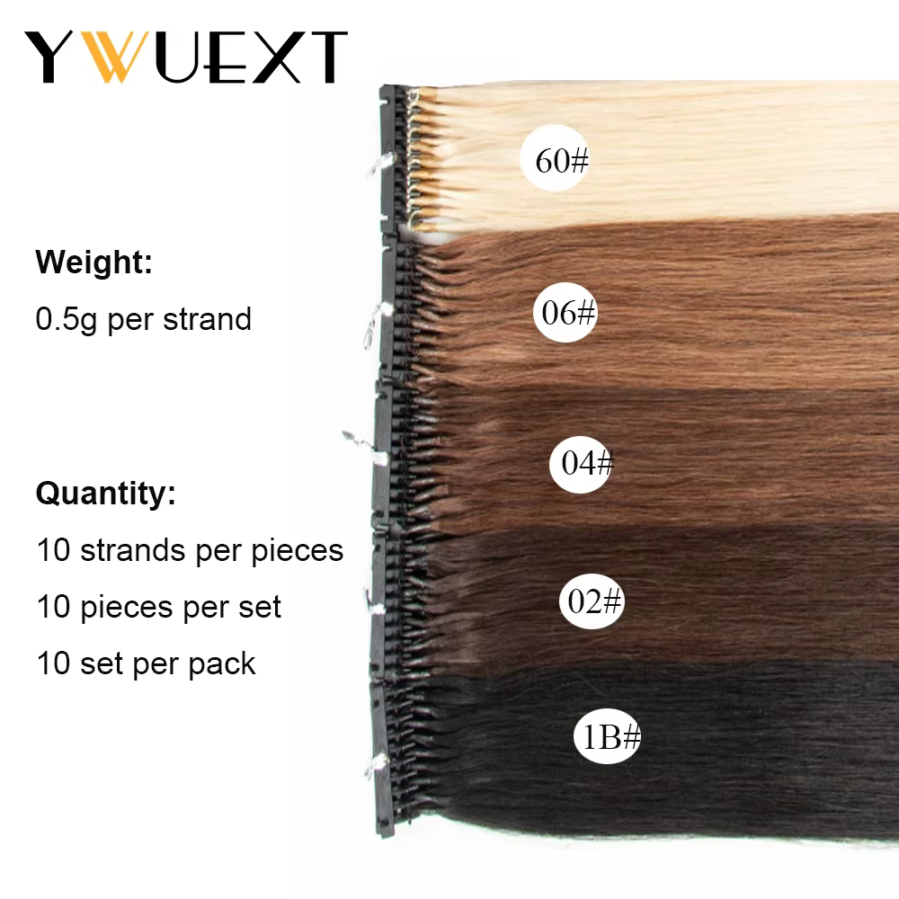 Extensions de Cheveux Naturels Vierges Remy