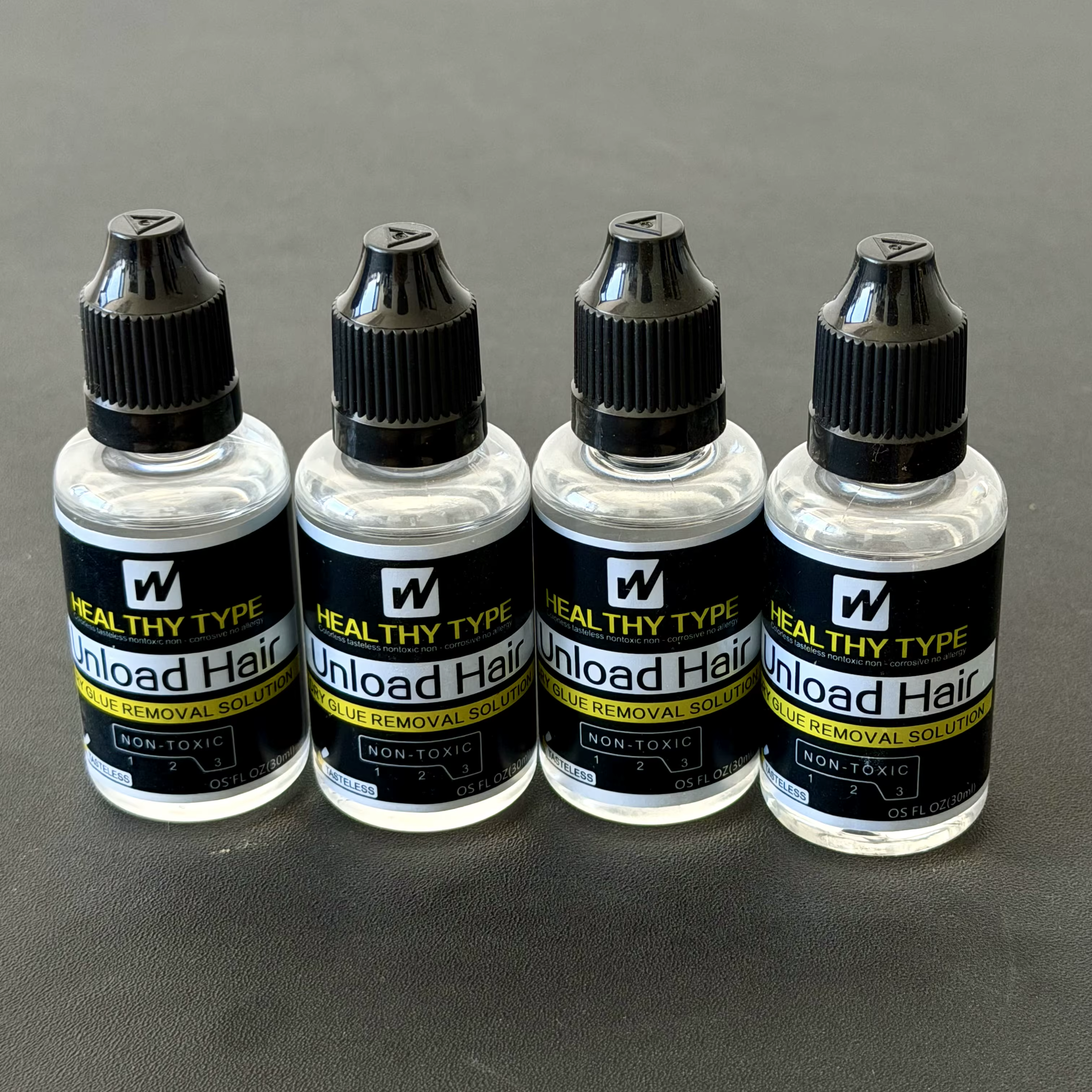 Lot de 5/3/1 pièces – Dissolvant de colle pour extensions capillaires 30 ml – Solution non toxique à action rapide pour perruques à bandes et à lacets