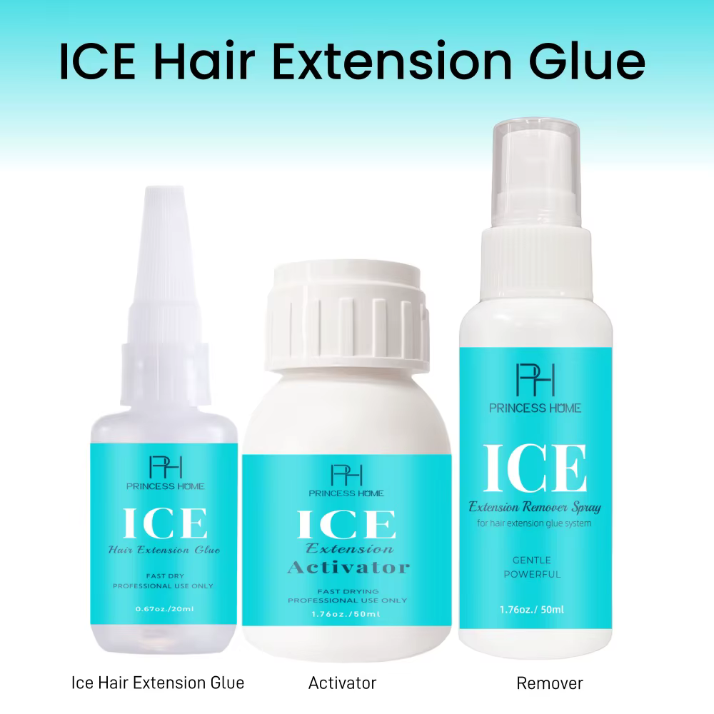 Kits de Gel de colle pour extensions de cheveux