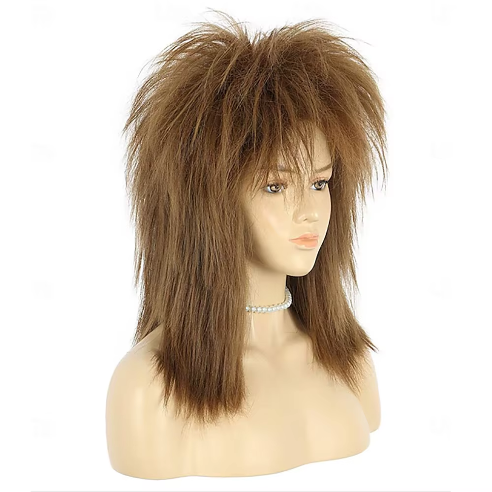 HAIRJOY Perruque synthétique style Mullet années 70-80 pour femme