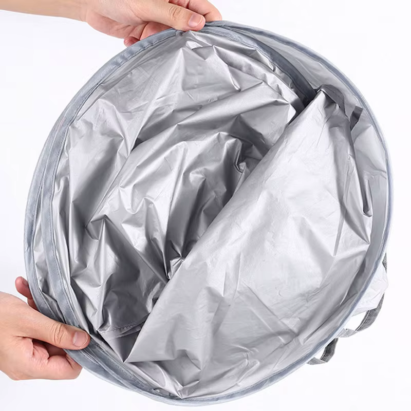 Capes de coupe de cheveux, teinture tridimensionnelle respirante pour la maison, enfant et adulte, cape parapluie de barbier, outils de coupe de cheveux pliables
