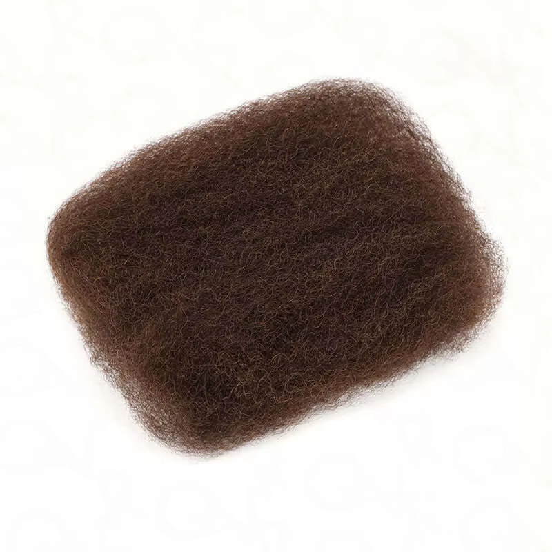 Extensions de cheveux afro crépus brun foncé QVR pour tresses