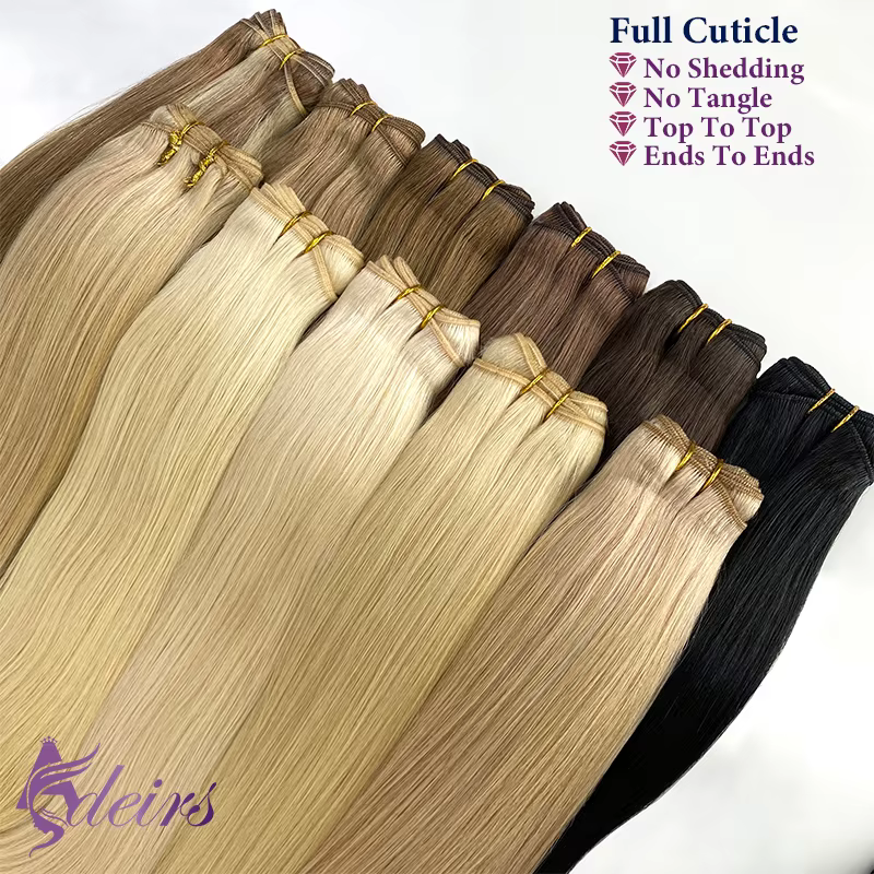 ADEIRS Extensions de cheveux humains Remy