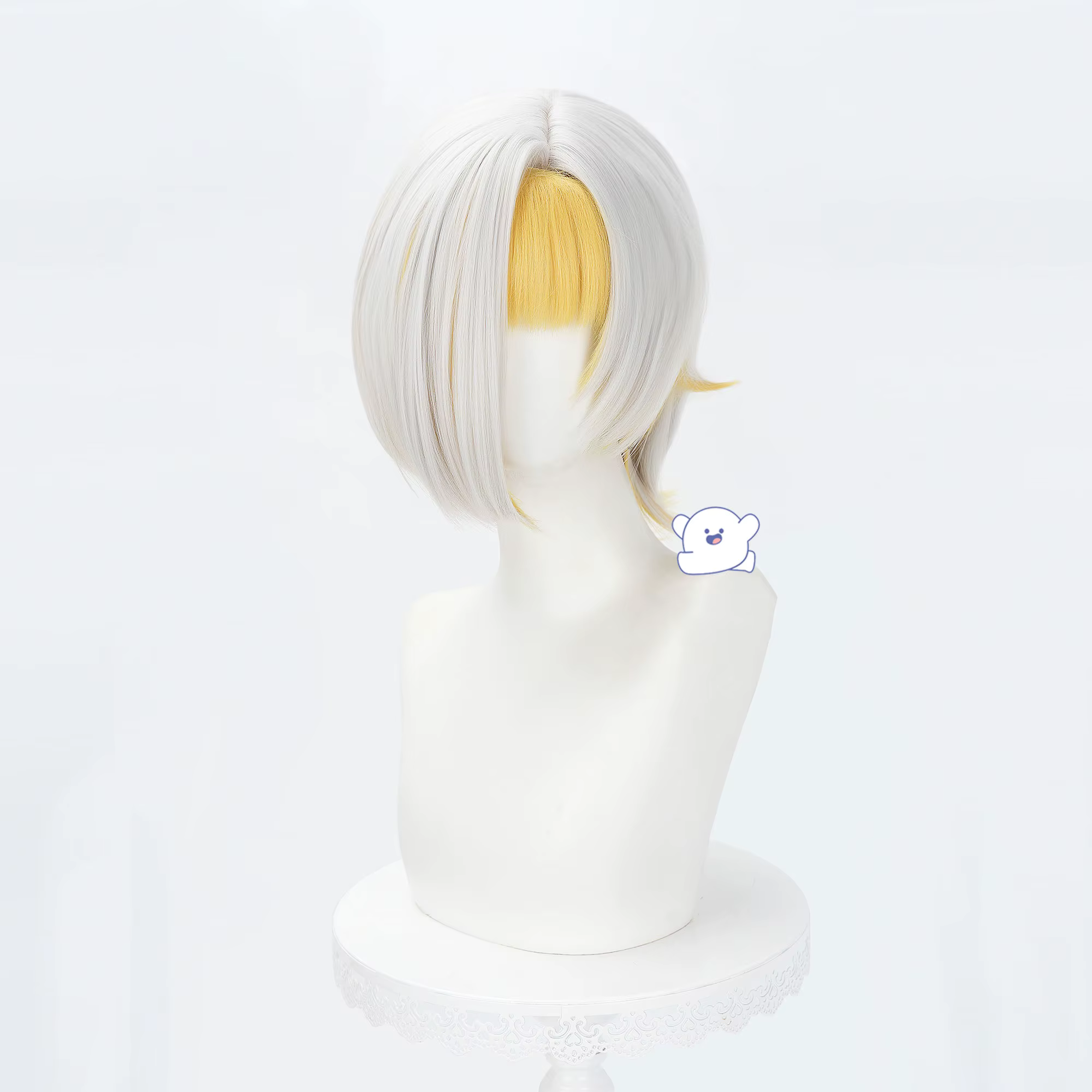 Perruque de Cosplay synthétique Kromer