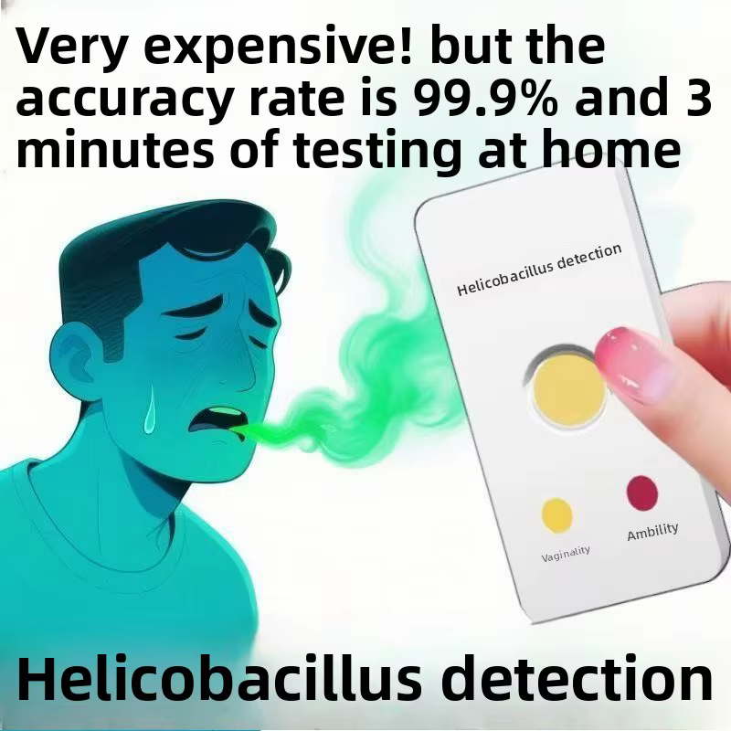 Test de santé physique 2026 Détection de Helicobacter Pylori Test salivaire oral Autotest Douleur d'estomac Gastrite Mesure Rapide Précision